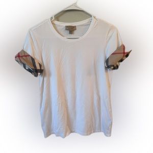 Burberry white T-shirt